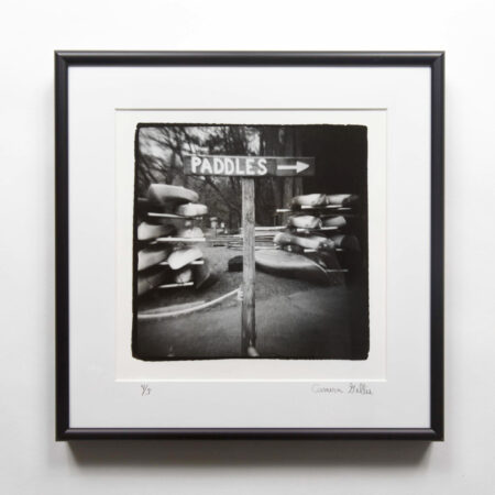 Lake Wingra darkroom print