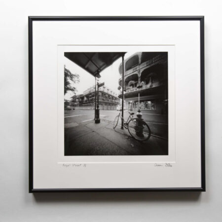 New Orleans pinhole darkroom print